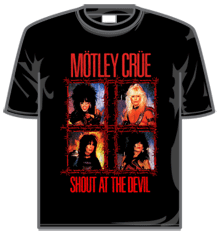 MOTLEY CRUE - SHOUT WIRE