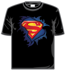 SUPERMAN - TORN LOGO