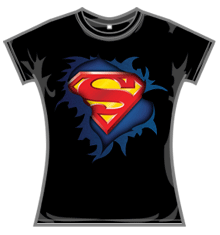 SUPERMAN - TORN LOGO